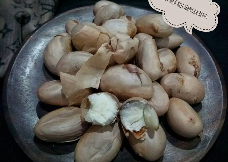 Resep Beton AKA Biji Nangka Rebus Anti Gagal