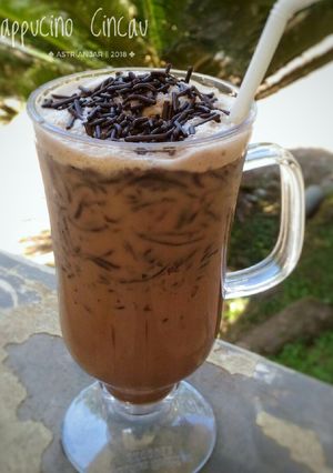 Foto resep 7. Cappucino Cincau (Capcin) #PrRamadhan_takjil