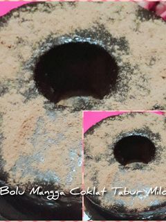 Foto resep Bolu Mangga Coklat Tabur Milo