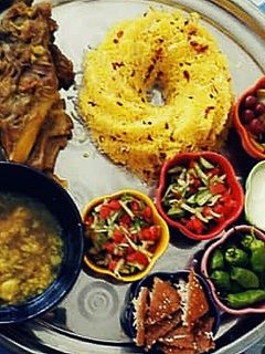 عکسی از دستور چلو گوشت