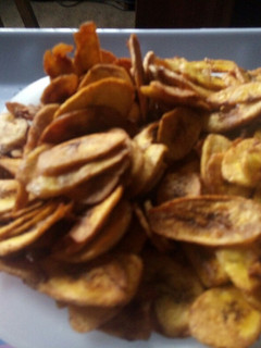 A picture of Peppered Plantain Chips.