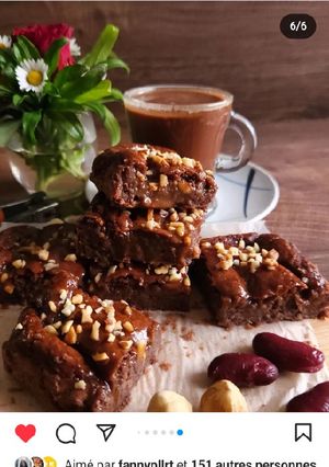 Une photo de Vegan Brownies light & fit !!!