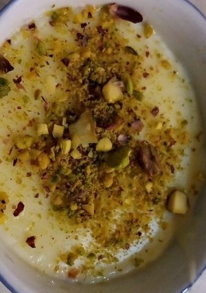 صورة لوصفة مهلبيه مع حليب المكثف