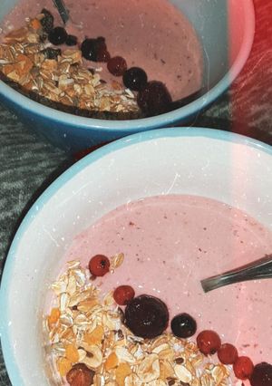 Φωτογραφία της συνταγής Forest fruit smoothie bowl🫐