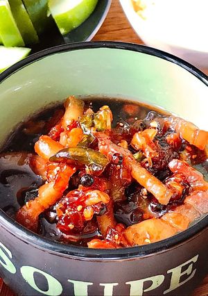 A picture of Kho Quet with Pork Belly & Fresh Shrimp.