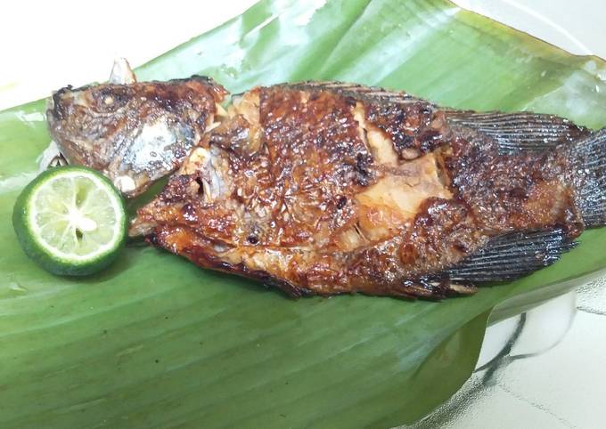 Ikan bakar nila simpel