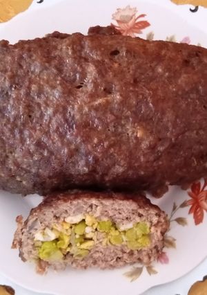 Una foto de Enrollado de carne molida