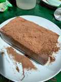 Puding Susu Coklat bertabur serbuk coklat