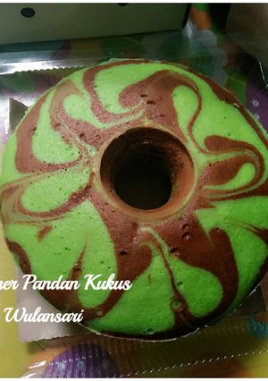 Foto resep Marmer Pandan Kukus