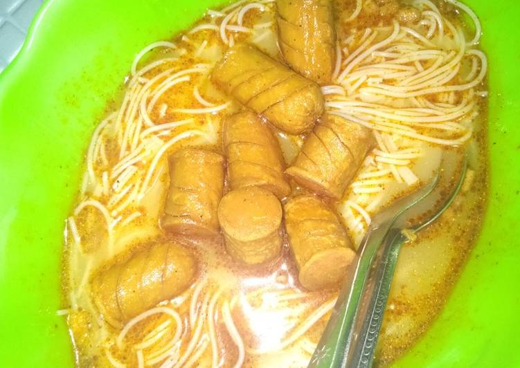 Mie bumbu kari Indomie (DEBM)