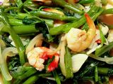 Cha kangkung udang