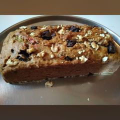 A picture of Eggless Banana bread.