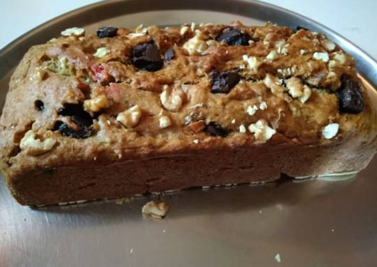 Recipe of Super Quick Homemade Eggless Banana bread