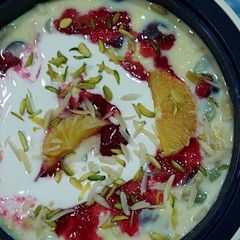 A picture of Fruity Custard Delight.