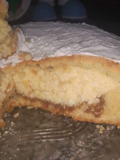Una foto de Tarta de Ricota con Dulce de Leche