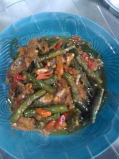 Foto resep Tumis Kacang Panjang & Ikan Asin