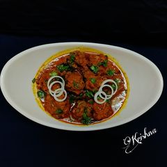 A picture of Lauki kofta.