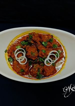 A picture of Lauki kofta.