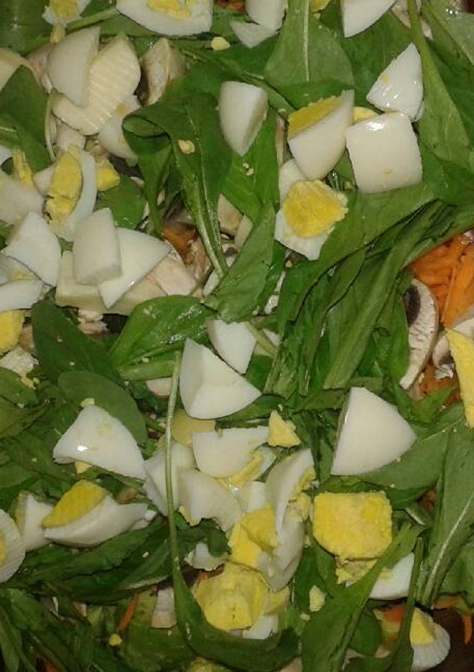 Una foto de Ensalada fresca y rica