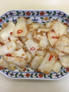 小菜炒蘿蔔皮 的食譜成品照片