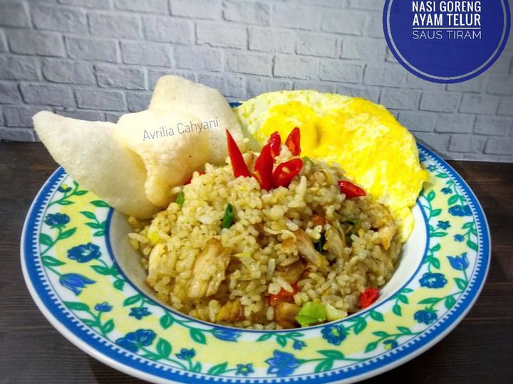 Resep: Nasi Goreng Ayam Telur Saus Tiram Istimewa