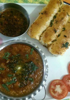 A picture of Pavbhaji.