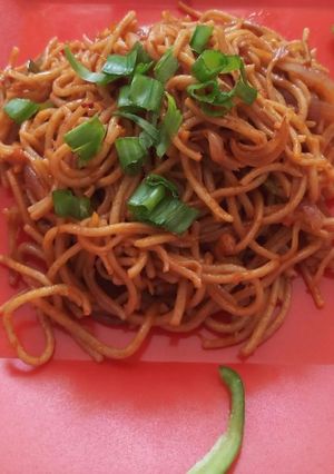 A picture of Chilli noodles.