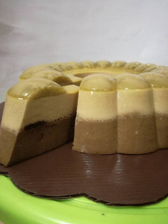 Foto resep Puding busa moka coklat