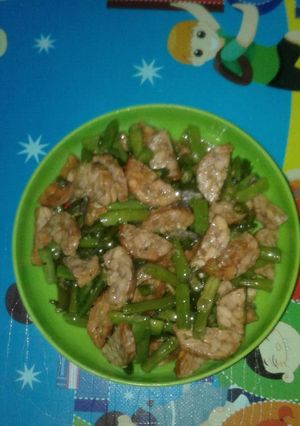 Foto resep Tumis buncis tempe