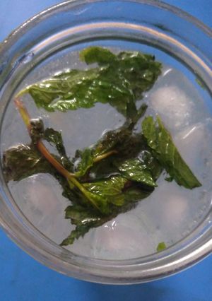 A picture of Mint lemonade.