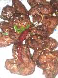 Chicken wings in schezwan sauce😊
