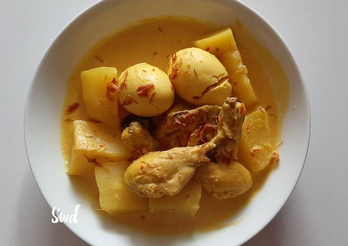 Gulai Ayam Padang ala rumahan