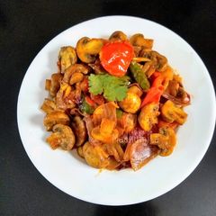 A picture of Sauteed Garlic, Onion Mushroom.