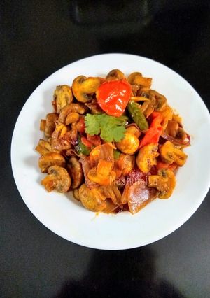 A picture of Sauteed Garlic, Onion Mushroom.