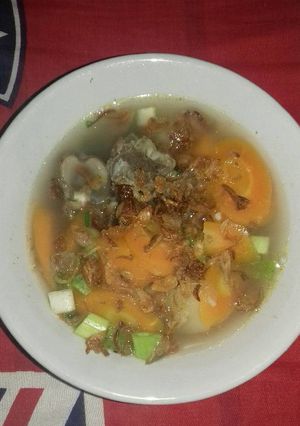 Foto resep Sop iga kambing