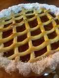 Pasta frola light de dulce de membrillo (Crostata)