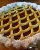 Pasta frola light de dulce de membrillo (Crostata)