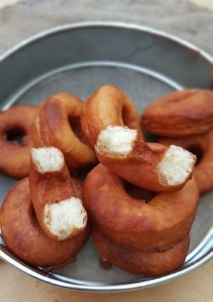 عکسی از دستور دونات خونگی