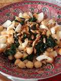 Spinach and Chickpea Salad