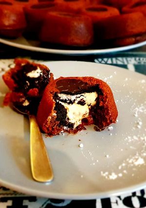 Une photo de Moelleux oreo chocolat blanc 👌😊👍🍫