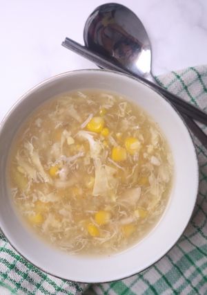 Foto resep Sup kepiting jagung