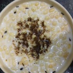 A picture of Boondi Raita.