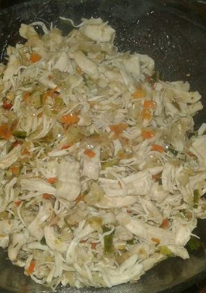 Foto resep Ayam suwir bumbu bali