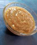 Salsa de plátano y caramelo