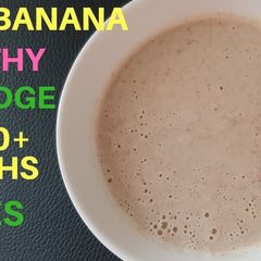 A picture of Oats porridge for 10+ months Babies.