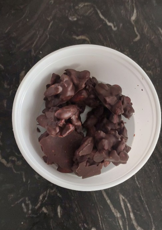 Una foto de Rocas de chocolate