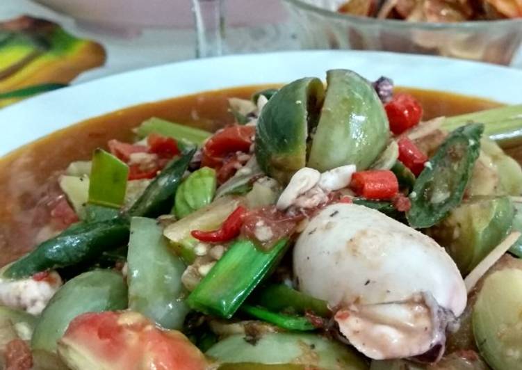 Cumi Kuah Saus Tiram