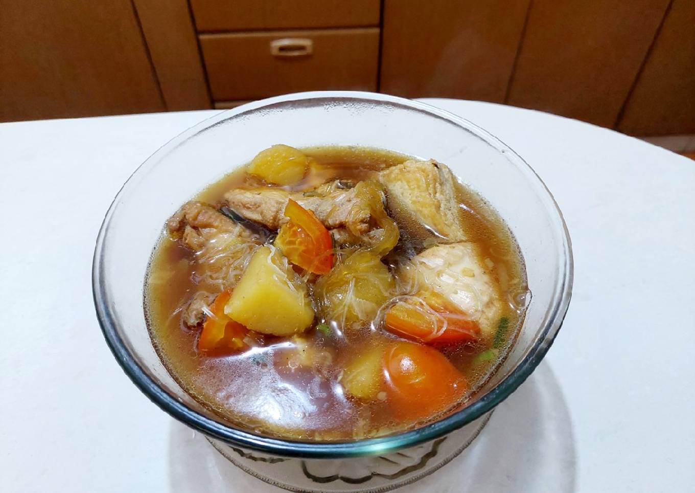 Semur Ayam Tahu Soun Surabaya