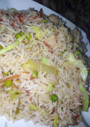 A picture of Fried rice.
