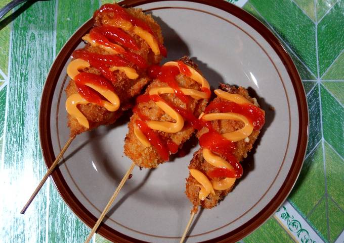 Corndog mozarella